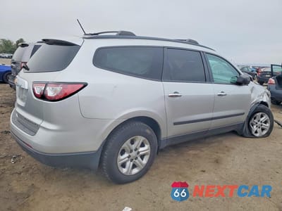 Trzecie zdjęcie samochodu z tyłu: 2014 CHEVROLET TRAVERSE LS VIN:1GNKVFED8EJ279408 - miniatura