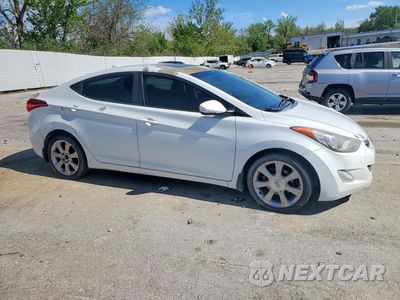 Czwarte zdjęcie samochodu z boku: 2011 HYUNDAI ELANTRA LIMITED VIN:5NPDH4AE9BH053247 - miniatura