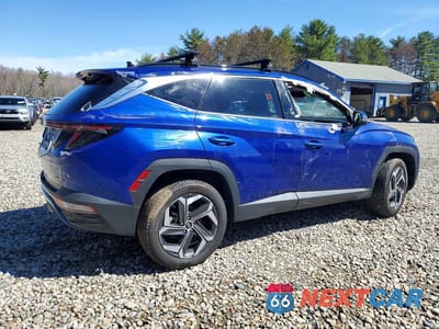 Trzecie zdjęcie samochodu z tyłu: 2023 HYUNDAI TUCSON LIMITED VIN:5NMJECAE1PH212367 - miniatura