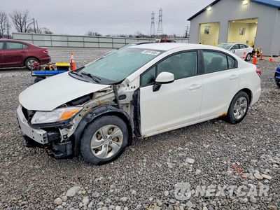 2013 HONDA CIVIC LX 19XFB2F50DE081727 - główne zdjęcie licytacji z USA - miniatura