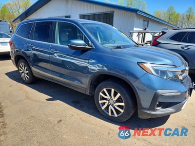 Czwarte zdjęcie samochodu z boku: 2020 HONDA PILOT EXL VIN:5FNYF6H56LB061153 - miniatura