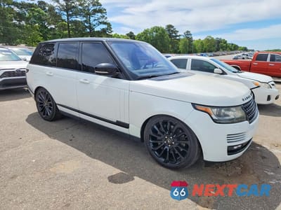 Czwarte zdjęcie samochodu z boku: 2016 LAND ROVER RANGE ROVER SUPERCHARGED VIN:SALGS2EFXGA260680 - miniatura