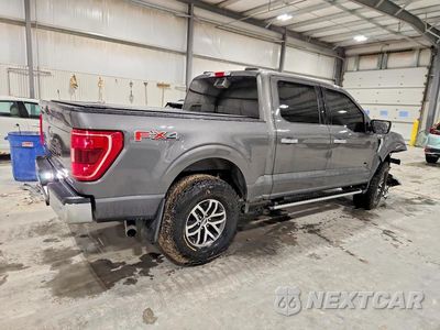 Trzecie zdjęcie samochodu z tyłu: 2022 FORD F150 SUPERCREW VIN:1FTFW1E86NKE92476 - miniatura