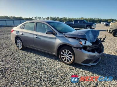 Czwarte zdjęcie samochodu z boku: 2019 NISSAN SENTRA SV VIN:3N1AB7AP2KY344802 - miniatura