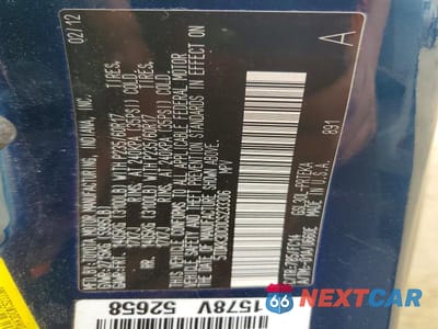 Zdjęcie 13 z 13 samochodu: 2012 TOYOTA SIENNA LE 8-PASSENGER VIN:5TDKK3DC0CS233306 - miniatura