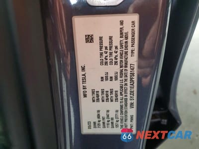 Zdjęcie 13 z 13 samochodu: 2023 TESLA MODEL 3 VIN:5YJ3E1EA3PF581477 - miniatura