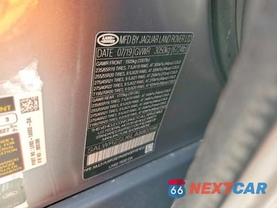 Zdjęcie 13 z 13 samochodu: 2020 LAND ROVER RANGE ROVER SPORT HSE VIN:SALWR2SU6LA880396 - miniatura