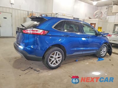 Trzecie zdjęcie samochodu z tyłu: 2023 FORD EDGE SEL VIN:2FMPK4J9XPBA37798 - miniatura