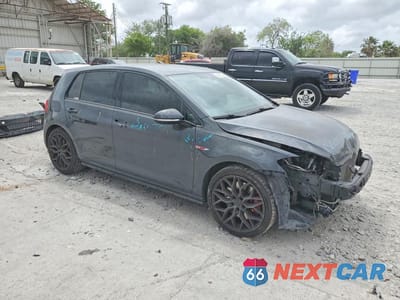 Czwarte zdjęcie samochodu z boku: 2019 VOLKSWAGEN GTI S VIN:3VW6T7AU7KM004202 - miniatura