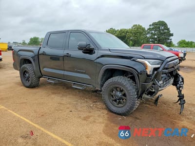 Czwarte zdjęcie samochodu z boku: 2025 TOYOTA TUNDRA SR5 VIN:5TFLA5DB4SX282916 - miniatura