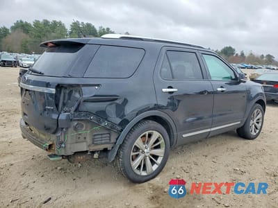 Trzecie zdjęcie samochodu z tyłu: 2018 FORD EXPLORER LIMITED VIN:1FM5K8F87JGA70479 - miniatura