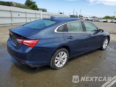 Trzecie zdjęcie samochodu z tyłu: 2022 CHEVROLET MALIBU LT VIN:1G1ZD5ST9NF132994 - miniatura