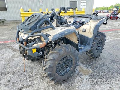 Drugie zdjęcie samochodu z przodu: 2022 CAN-AM OUTLANDER ATV VIN:3JBLWAU44NJ001000 - miniatura