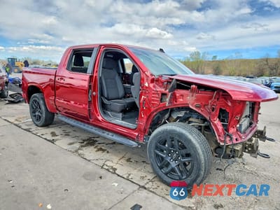 Czwarte zdjęcie samochodu z boku: 2024 CHEVROLET SILVERADO K1500 RST VIN:1GCPDEEK1RZ301721 - miniatura