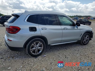 Trzecie zdjęcie samochodu z tyłu: 2021 BMW X3 XDRIVE30I VIN:5UXTY5C05M9H98867 - miniatura