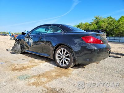 Drugie zdjęcie samochodu z przodu: 2012 INFINITI G37 CONVERTIBLE BASE VIN:JN1CV6FE0CM202325 - miniatura