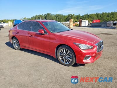 Czwarte zdjęcie samochodu z boku: 2022 INFINITI Q50 LUXE VIN:JN1EV7BP4NM310021 - miniatura