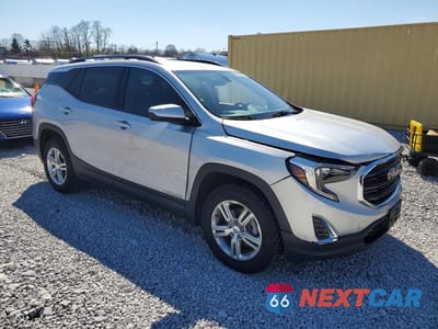 Czwarte zdjęcie samochodu z boku: 2018 GMC TERRAIN SLE VIN:3GKALTEVXJL365697 - miniatura