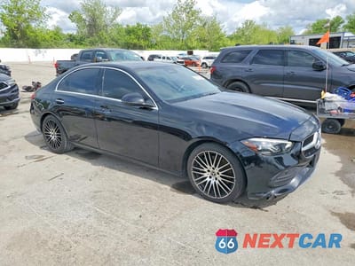 Czwarte zdjęcie samochodu z boku: 2022 MERCEDES-BENZ C 300 VIN:W1KAF4GB1NR037875 - miniatura