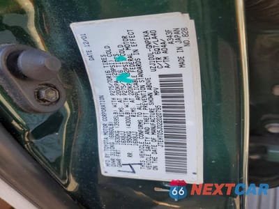 Zdjęcie 12 z 12 samochodu: 2002 TOYOTA LAND CRUISER BASE VIN:JTEHT05J022020795 - miniatura