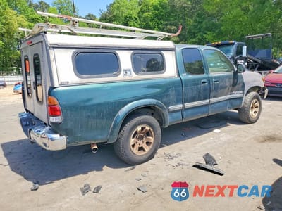 Trzecie zdjęcie samochodu z tyłu: 2000 TOYOTA TUNDRA SR5 VIN:5TBRT3410YS004196 - miniatura