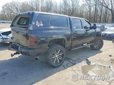 Trzecie zdjęcie samochodu z tyłu: 2008 CHEVROLET SILVERADO K1500 VIN:2GCFK13Y081275041 - miniatura