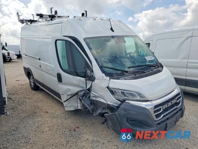 Czwarte zdjęcie samochodu z boku: 2024 RAM PROMASTER 2500 UTILITY / SERVICE VAN VIN:3C6LRVDG7RE141750 - miniatura