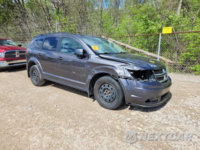 Czwarte zdjęcie samochodu z boku: 2019 DODGE JOURNEY SE VIN:3C4PDCAB4KT797668 - miniatura