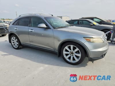 Czwarte zdjęcie samochodu z boku: 2005 INFINITI FX35 BASE VIN:JNRAS08W35X210159 - miniatura