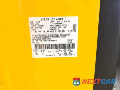 Zdjęcie 12 z 12 samochodu: 2012 FORD F150 VIN:1FTMF1CM7CKD88907 - miniatura