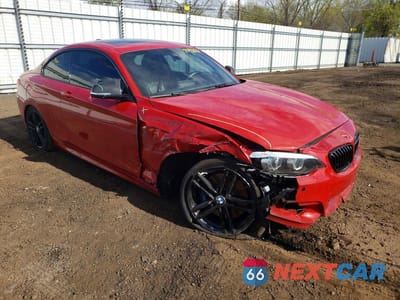 Czwarte zdjęcie samochodu z boku: 2018 BMW M240XI VIN:WBA2J7C53JVD60552 - miniatura