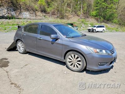 Czwarte zdjęcie samochodu z boku: 2013 HONDA ACCORD EXL VIN:1HGCR2F88DA166179 - miniatura