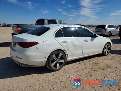 Trzecie zdjęcie samochodu z tyłu: 2022 MERCEDES-BENZ C 300 VIN:W1KAF4GB9NR055878 - miniatura