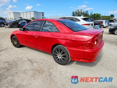 Drugie zdjęcie samochodu z przodu: 2005 HONDA CIVIC LX VIN:1HGEM22585L049095 - miniatura