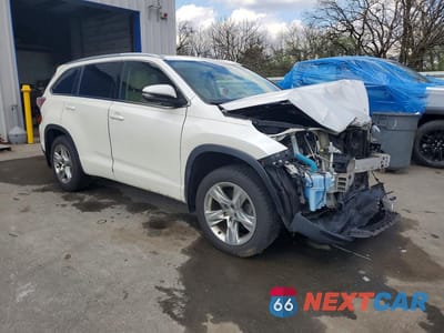 Czwarte zdjęcie samochodu z boku: 2015 TOYOTA HIGHLANDER LIMITED VIN:5TDDKRFH9FS098576 - miniatura