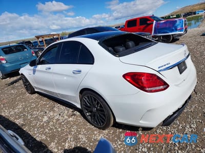 Drugie zdjęcie samochodu z przodu: 2017 MERCEDES-BENZ C 63 AMG VIN:55SWF8GB1HU199506 - miniatura