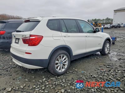 Trzecie zdjęcie samochodu z tyłu: 2014 BMW X3 XDRIVE28I VIN:5UXWX9C59E0D14790 - miniatura