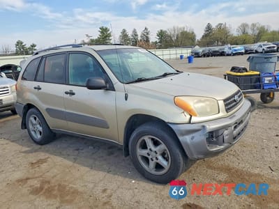 Czwarte zdjęcie samochodu z boku: 2002 TOYOTA RAV4 BASE VIN:JTEHH20V026034843 - miniatura