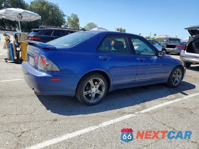Trzecie zdjęcie samochodu z tyłu: 2003 LEXUS IS 300 VIN:JTHBD192530068322 - miniatura