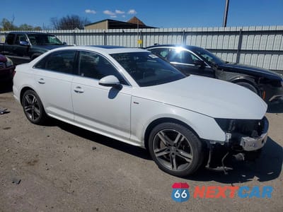 Czwarte zdjęcie samochodu z boku: 2018 AUDI A4 PRESTIGE VIN:WAUFNBF43JA052037 - miniatura