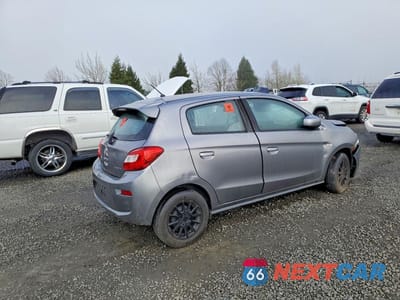 Trzecie zdjęcie samochodu z tyłu: 2017 MITSUBISHI MIRAGE ES VIN:ML32A3HJ4HH016982 - miniatura