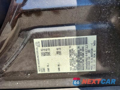 Zdjęcie 13 z 13 samochodu: 2016 NISS MAXIMA VIN:1N4AA6AP6GC448712 - miniatura