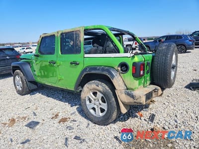 Drugie zdjęcie samochodu z przodu: 2019 JEEP WRANGLER UNLIMITED SPORT VIN:1C4HJXDG8KW669892 - miniatura