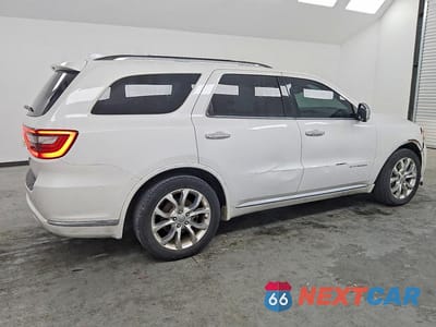 Trzecie zdjęcie samochodu z tyłu: 2016 DODGE DURANGO CITADEL VIN:1C4RDHEG3GC446622 - miniatura