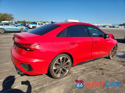 Trzecie zdjęcie samochodu z tyłu: 2024 AUDI S3 PREMIUM PLUS VIN:WAUH3DGY3RA046259 - miniatura