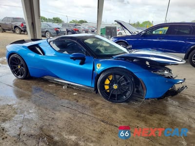 Czwarte zdjęcie samochodu z boku: 2022 FERRARI SF 90 SPIDER VIN:ZFF96NMA7N0275914 - miniatura