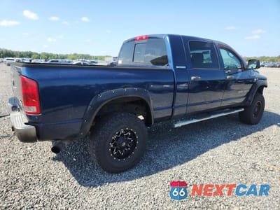Trzecie zdjęcie samochodu z tyłu: 2006 DODGE RAM 2500 VIN:3D7KS29C06G234077 - miniatura