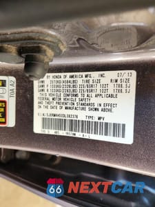 Zdjęcie 13 z 13 samochodu: 2013 HONDA CR-V EX VIN:5J6RM4H50DL082376 - miniatura