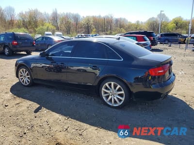 Drugie zdjęcie samochodu z przodu: 2013 AUDI A4 PREMIUM PLUS VIN:WAUHFAFL0DA185494 - miniatura