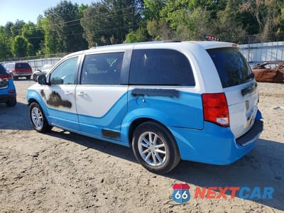 Drugie zdjęcie samochodu z przodu: 2019 DODGE GRAND CARAVAN SXT VIN:2C4RDGCG3KR776967 - miniatura